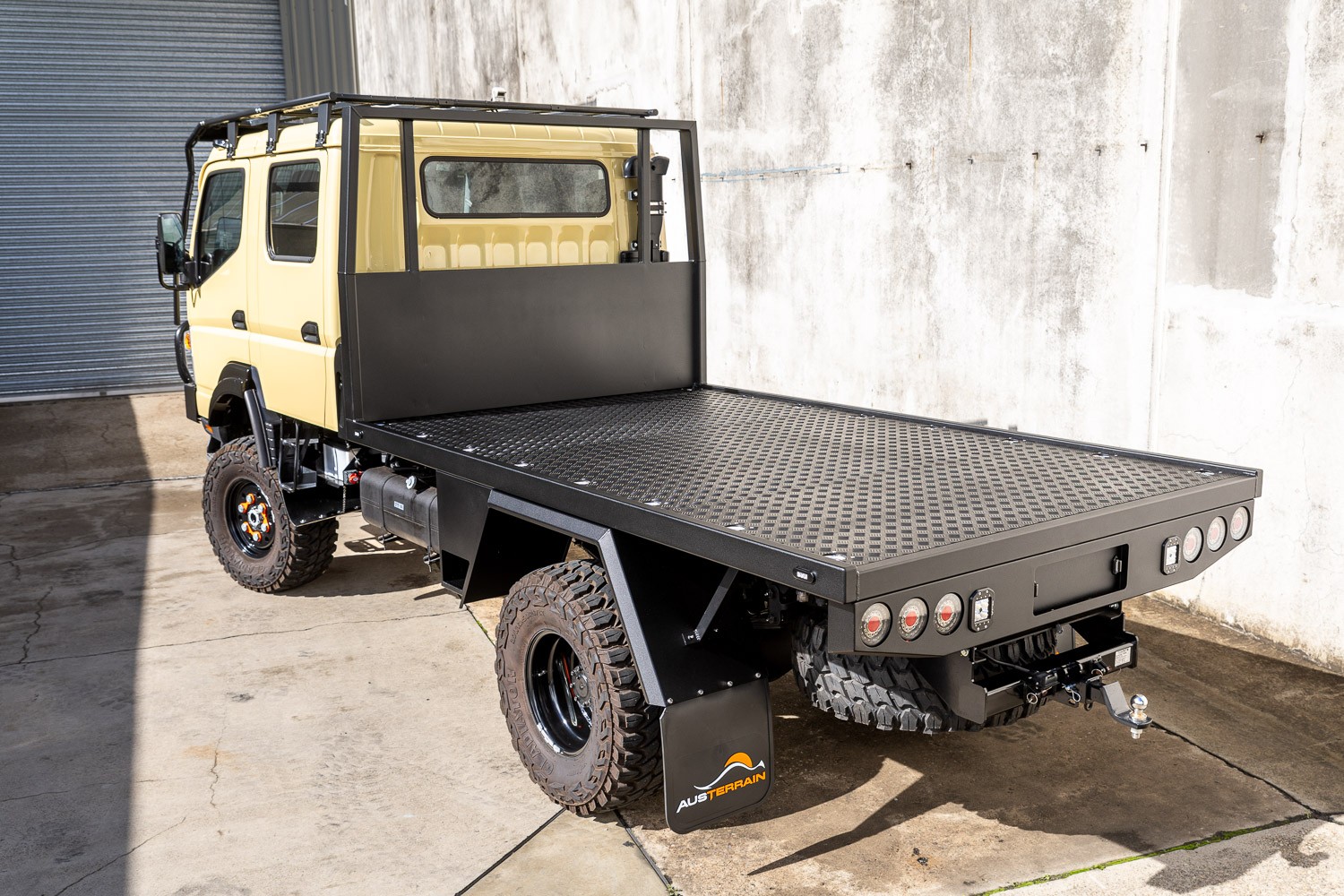 Fuso Canter 4x4 Base Tray minus window shield.