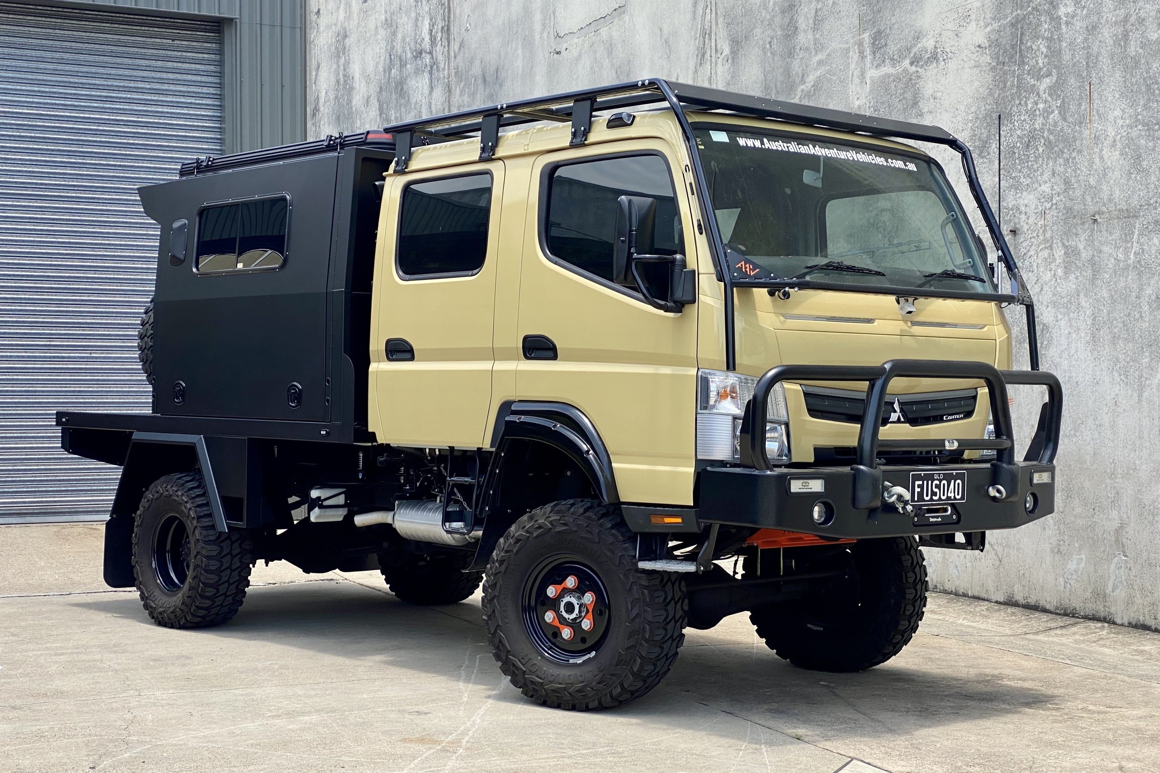 Fuso Canter 4x4 Base Tray.